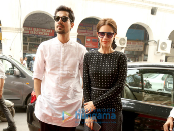 Cast of Ribbon for press meet in New Delhi