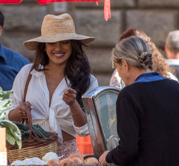 Check out Priyanka stunning style statement on the sets of Quantico season 3 in Italy
