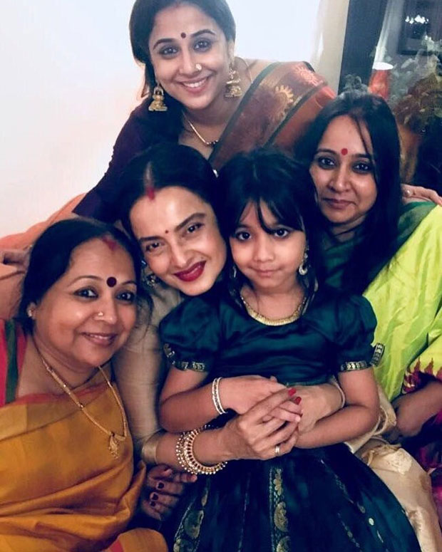 Check out Vidya Balan shares a lovely message on Rekha's birthday