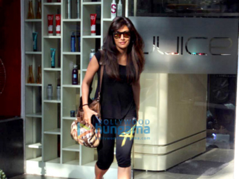 Chitrangda Singh snapped at Juice salon