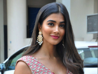 Pooja Hegde at the poster launch of Telugu movie 'Saakshyam'