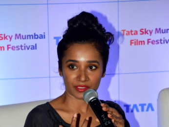 Tannishtha Chatterjee at 'Tata Sky - 19th Mumbai Film Festival' press conference