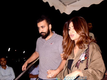 Shilpa Shetty Kundra and Raj Kundra spotted at PVR Juhu