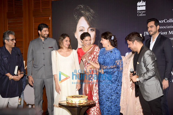 deepika padukone graces the launch of hema malinis book at jw marriott 2