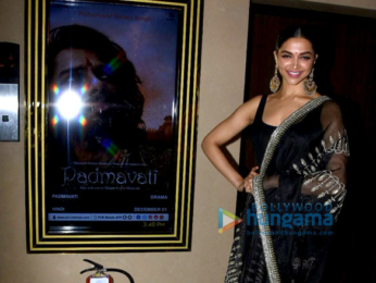 Deepika Padukone promotes Padmavati