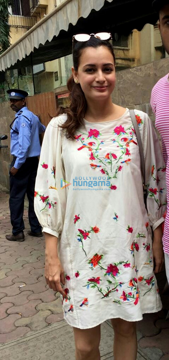 dia mirza spotted at indigo restaurant bandra 3