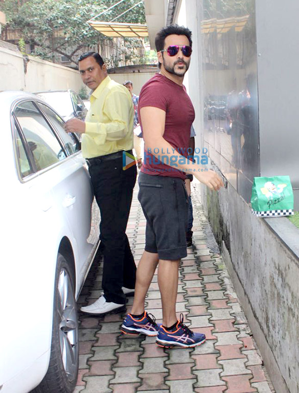 Emraan Hashmi snapped at Vishesh Films office Emraan Hashmi snapped at Vishesh Films office