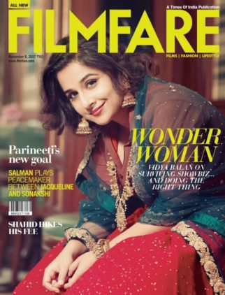 Vidya Balan On The Cover Filmfare