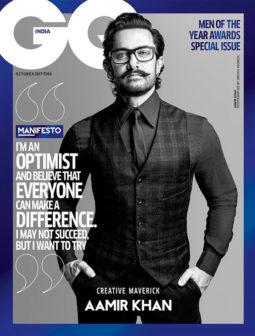 Aamir Khan On The Cover Of GQ, Oct 2017