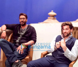 On The Sets Of The Movie Golmaal Again