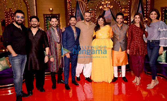 Cast of Golmaal Again promote the film on sets of the show Aunty Boli Lagao Boli
