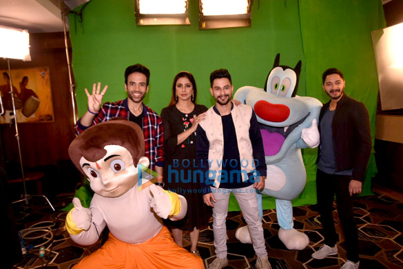 Golmaal Again team shoots with Bheem and Oggy and the Cockroaches | Parties  & Events - Bollywood Hungama