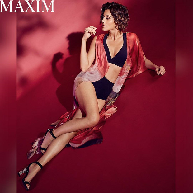 Tapsee Pannu Sexs Video - HOT! Taapsee Pannu sizzles in lingerie on the cover of Maxim : Bollywood  News - Bollywood Hungama