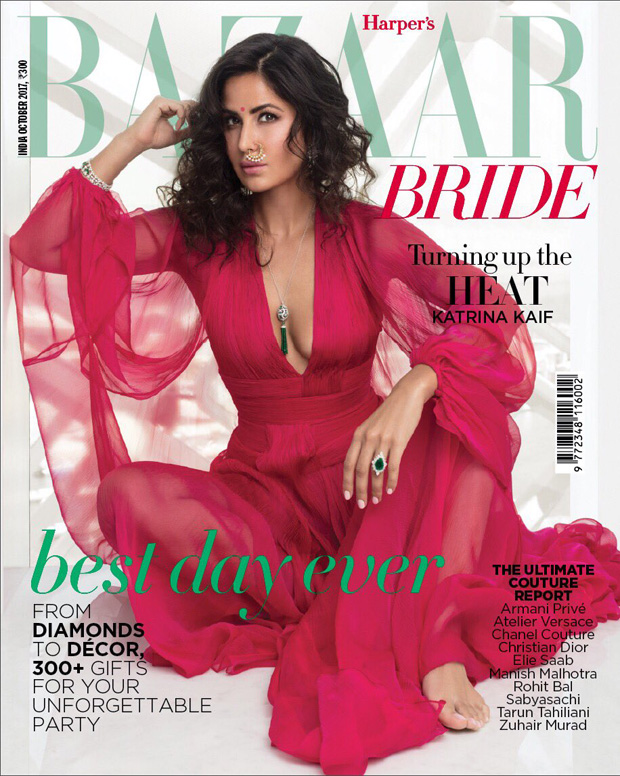 HOTNESS Katrina Kaif turns up the heat as a boho bride on Harper's Bazaar Bride001