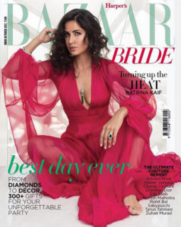Katrina Kaif On The Cover Of Harper's Bazaar, Oct 2017