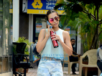 Malaika Arora Khan spotted after a gym session