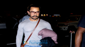 Aamir Khan and Zaira Wasim spotted at the airport
