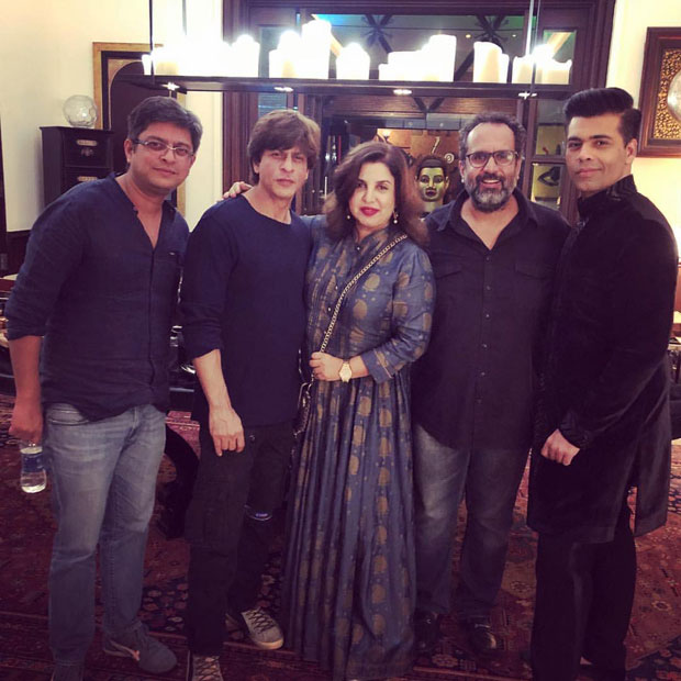 INSIDE PHOTOS Arjun Kapoor, Farah Khan, Karan Johar, Aanand L Rai and others attend Shah Rukh Khan's Diwali bash!