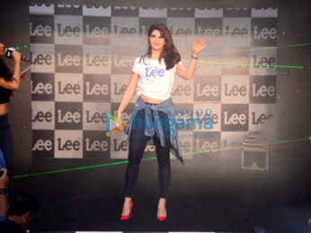 Jacqueline Fernandez attends the launch of the denim brand 'Lee'