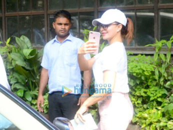 Jacqueline Fernandez spotted at Pali Village Cafe