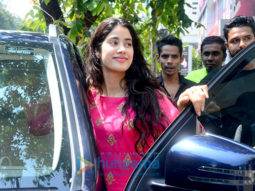 Jahnavi Kapoor snapped outside her dance class
