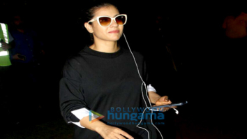 Kajol and Vivek Oberoi arrive from Goa