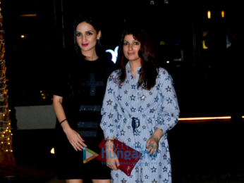 Karan Johar and Twinkle Khanna snapped outside Yauatcha