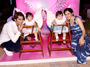 Karanvir Bohra and Teejay Sidhu's daughter's birthday bash