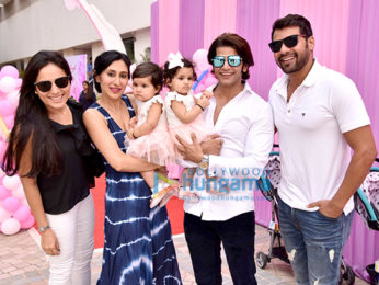 Karanvir Bohra and Teejay Sidhu's daughter's birthday bash