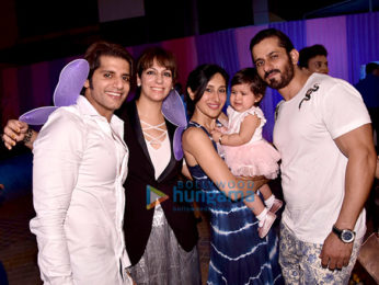 Karanvir Bohra and Teejay Sidhu's daughter's birthday bash