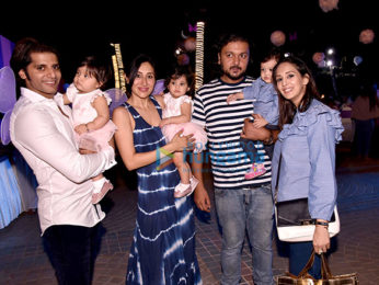 Karanvir Bohra and Teejay Sidhu's daughter's birthday bash