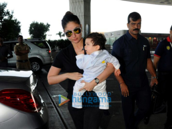 Kareena Kapoor Khan, Daisy Shah and Kalki Koechlin snapped at the airport