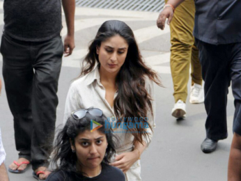 Kareena Kapoor Khan shoots at Mumbai airport for 'Veere Di Wedding'