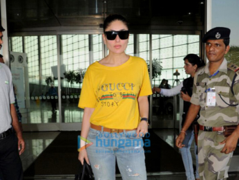 Kareena Kapoor Khan snapped at the airport