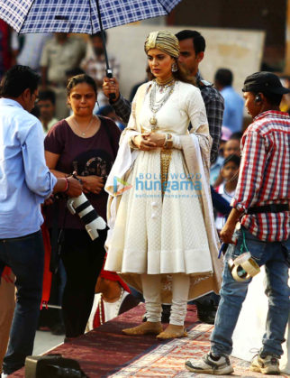 On The Sets Of The Movie Manikarnika - The Queen Of Jhansi