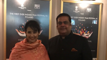 WOW! Manisha Koirala and producer Rahul Mittra awarded at the first Polish Indian Film Festival