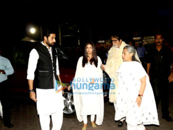 Members of Bollywood fraternity at Ram Mukerji's prayer meet