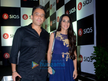 Karan Johar, Bobby Deol, Sonal Chauhan, Amrita Arora, Minissha Lamba, Kim Sharma and others at the launch of SIQS Entertainment