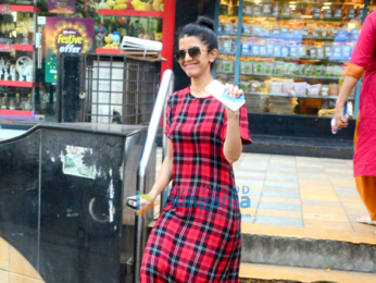 Nimrat Kaur spotted in Bandra