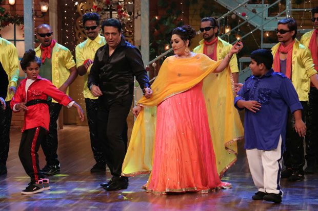 PAISA VASOOL Govinda shows off his classic moves on The Drama Company