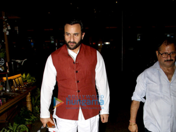 Rani Mukerji and Saif Ali Khan snapped at the airport