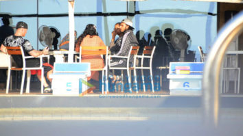 Ranveer Singh chills at Otters Club after gym session