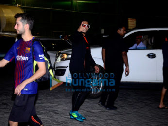 Ranveer Singh snapped after a soccer match