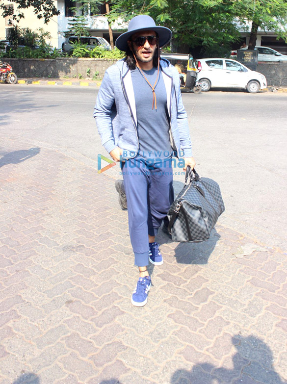 Ranveer Singh snapped outside Otters Club Ranveer Singh snapped outside Otters Club