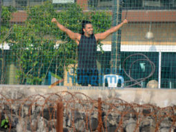 Ranveer Singh spotted at a football ground bandra