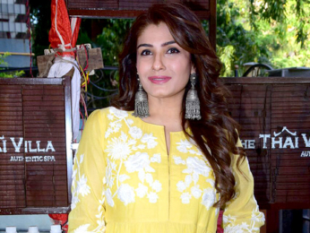 Raveena Tandon snapped at The Thai Villa