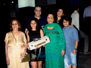 Raveena Tandon spotted with family at Hakkasan