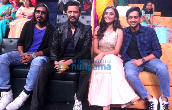 riteish deshmukh on the sets of lil champs 3