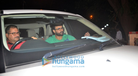 Saif Ali Khan, Karisma Kapoor at Kareena Kapoor Khan snapped at a house party