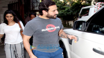 Saif Ali Khan spotted at Bandra